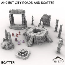 Ancient City Roads and Scatter