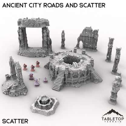 Ancient City Roads and Scatter