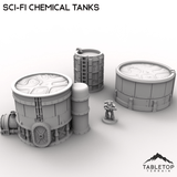 Sci-Fi Chemical Tanks