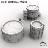 Sci-Fi Chemical Tanks
