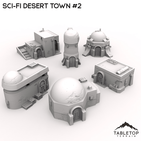 Sci-Fi Desert Town #2
