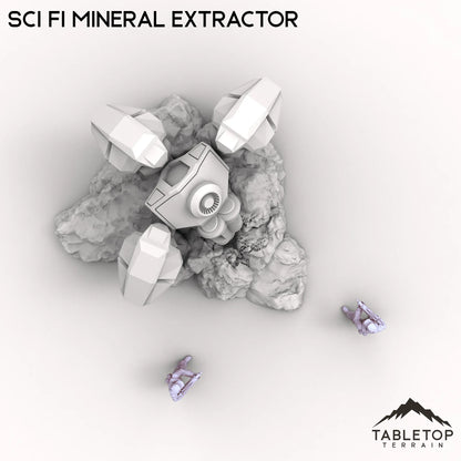 Sci Fi Mineral Extractor