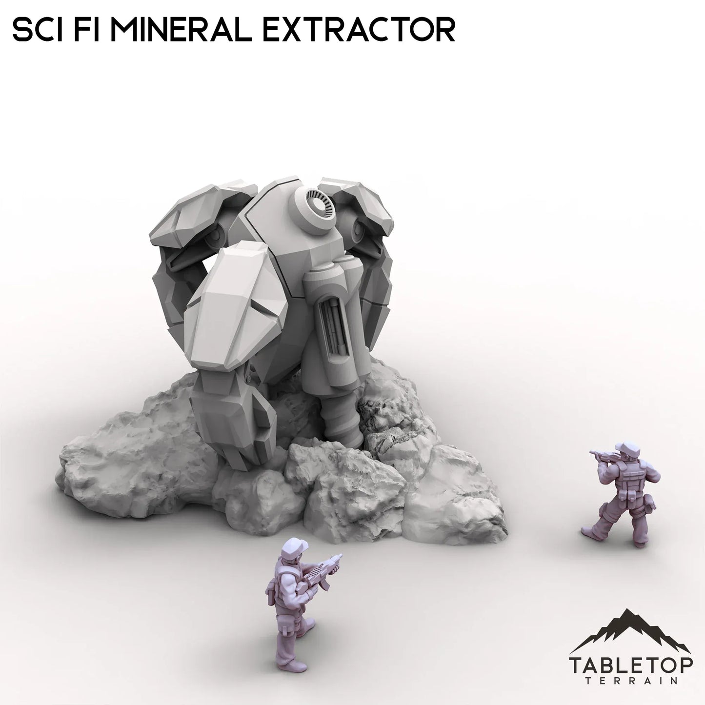 Sci Fi Mineral Extractor