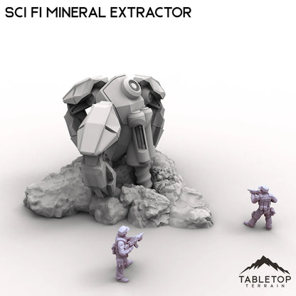 Sci Fi Mineral Extractor