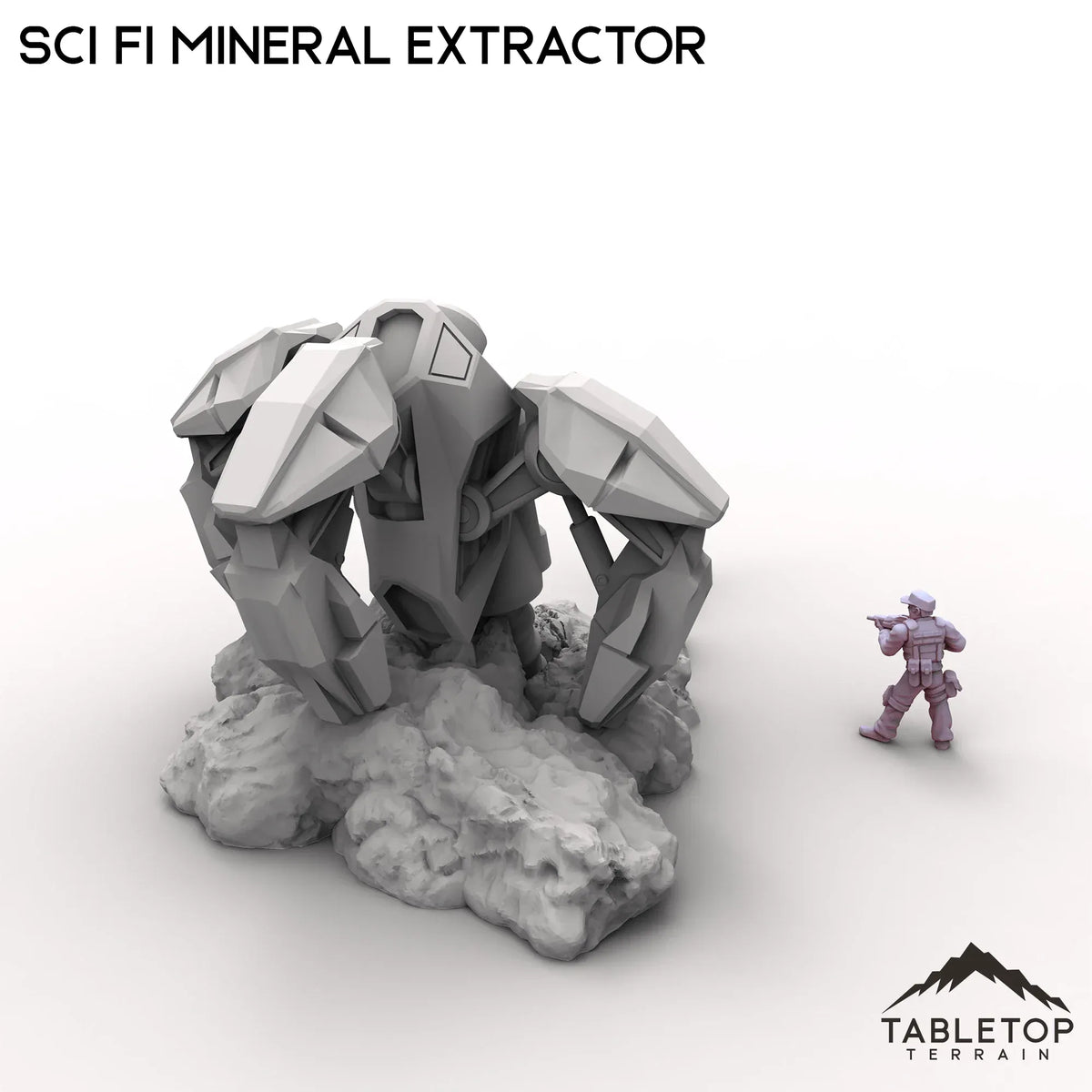 Sci Fi Mineral Extractor