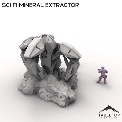 Sci Fi Mineral Extractor