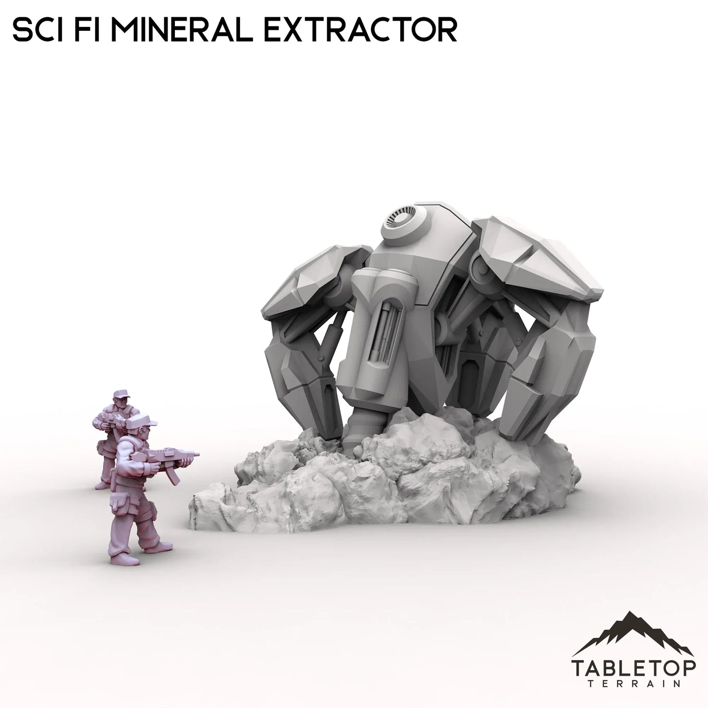 Sci Fi Mineral Extractor