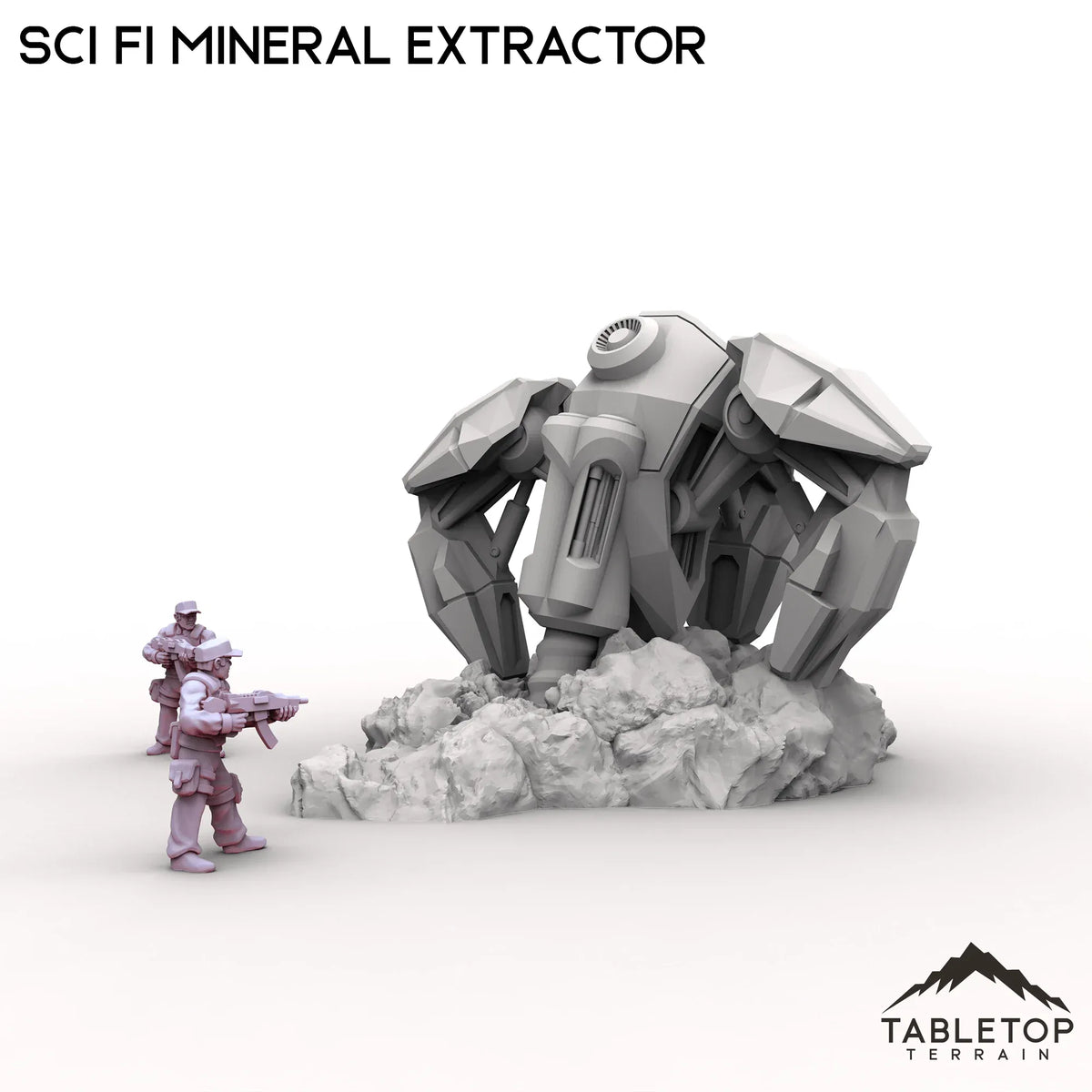 Sci Fi Mineral Extractor