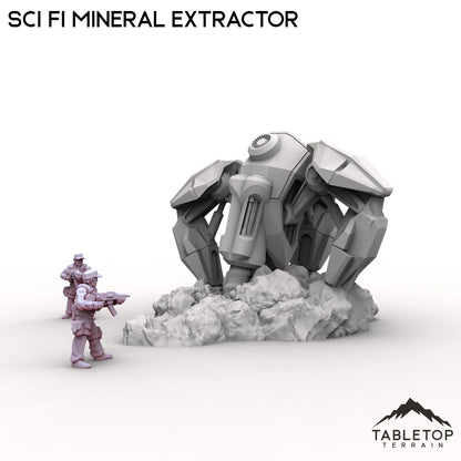 Sci Fi Mineral Extractor