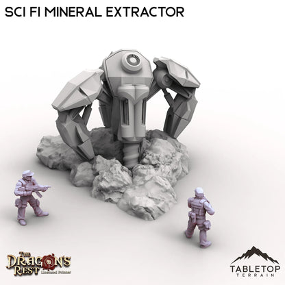 Sci Fi Mineral Extractor