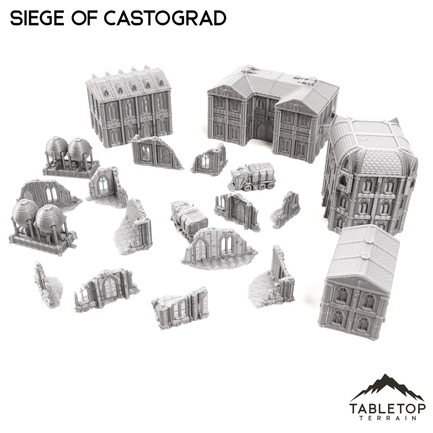 Siege of Castograd 8mm Small Scale Terrain Pack