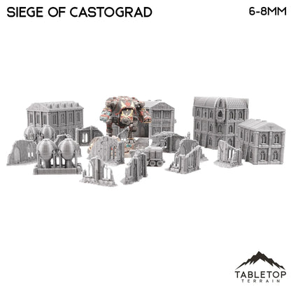 Siege of Castograd 8mm Small Scale Terrain Pack