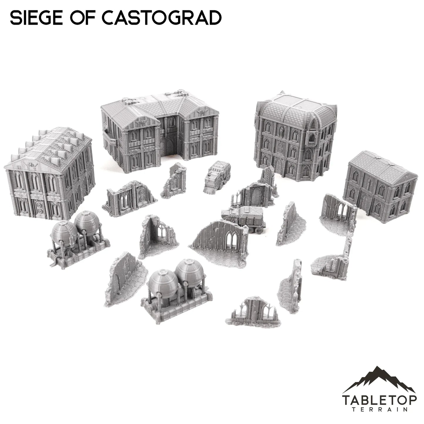 Siege of Castograd 8mm Small Scale Terrain Pack