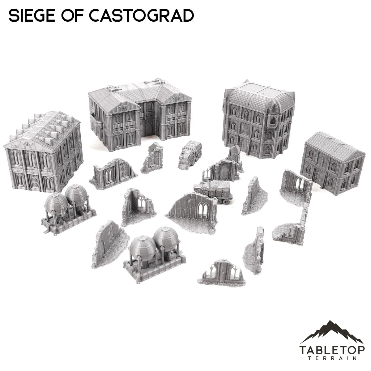 Siege of Castograd 8mm Small Scale Terrain Pack