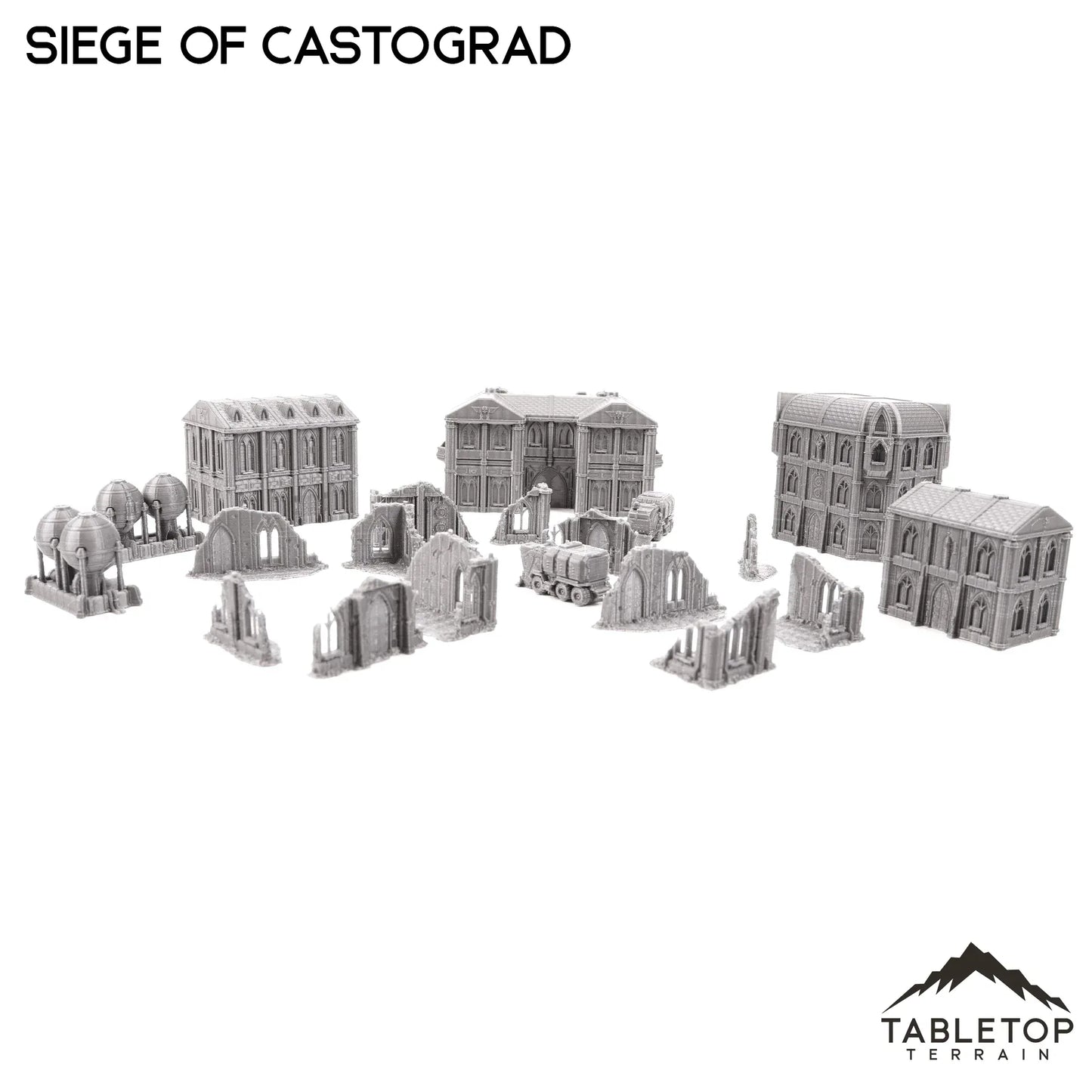 Siege of Castograd 8mm Small Scale Terrain Pack