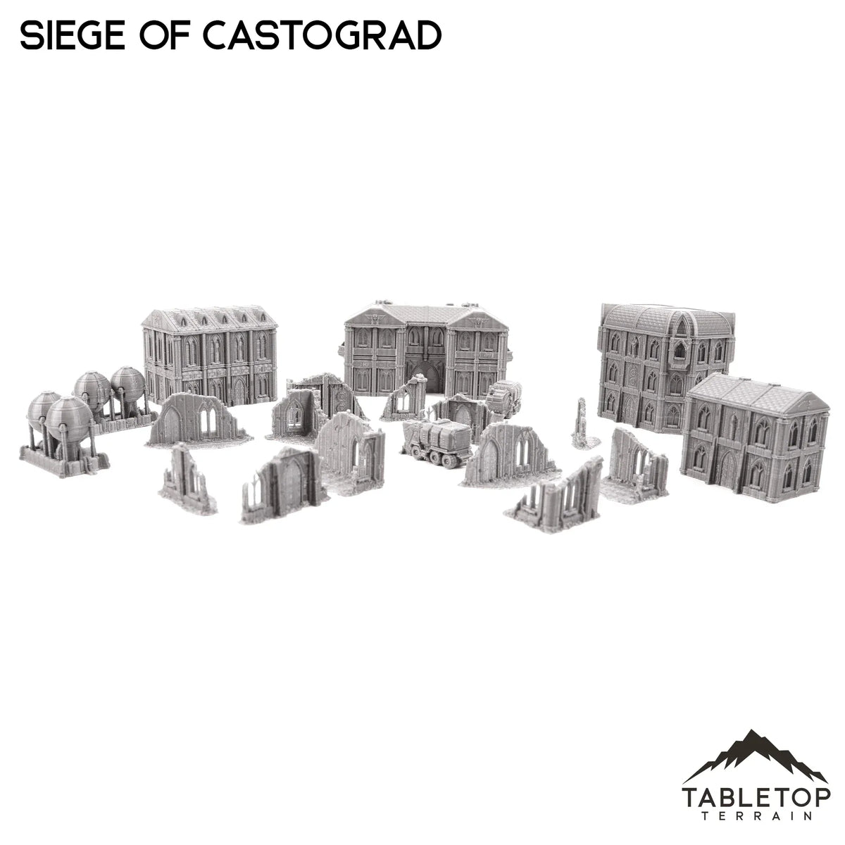Siege of Castograd 8mm Small Scale Terrain Pack