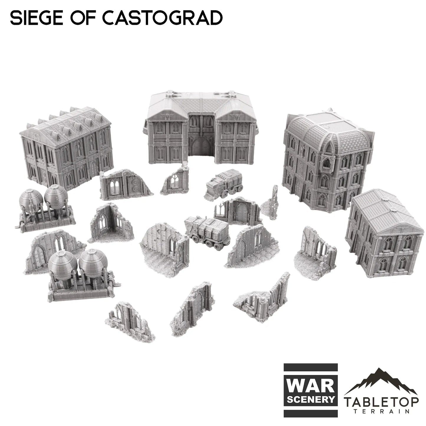 Siege of Castograd 8mm Small Scale Terrain Pack