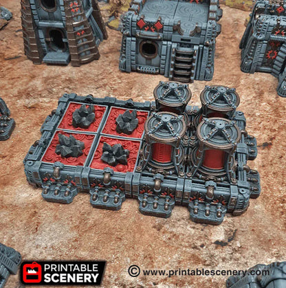 Sithic Outpost Plasma Crystal Pit & Missile Sentry Tower