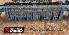 Sithic Outpost Platform Bridge & Fortified Walls