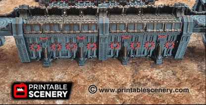 Sithic Outpost Platform Bridge & Fortified Walls