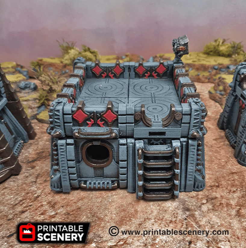 Sithic Outpost Platforms and Armored Tower