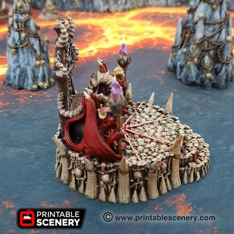 Skull Throne - Demon Fantasy Terrain