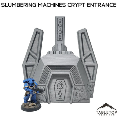 Slumbering Machines Crypt Entrance