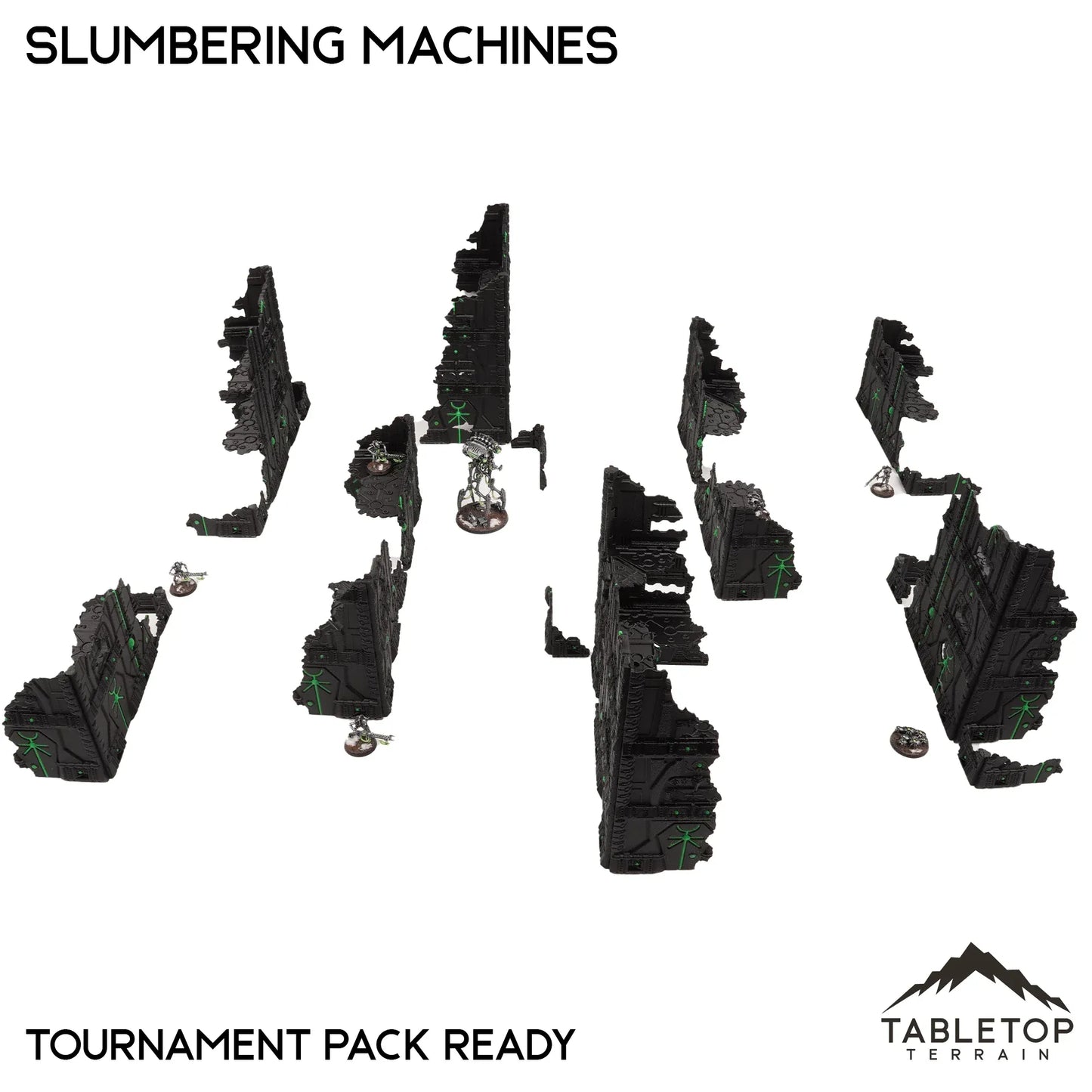 Slumbering Machines Foldable Multicolor 10e Tournament Terrain