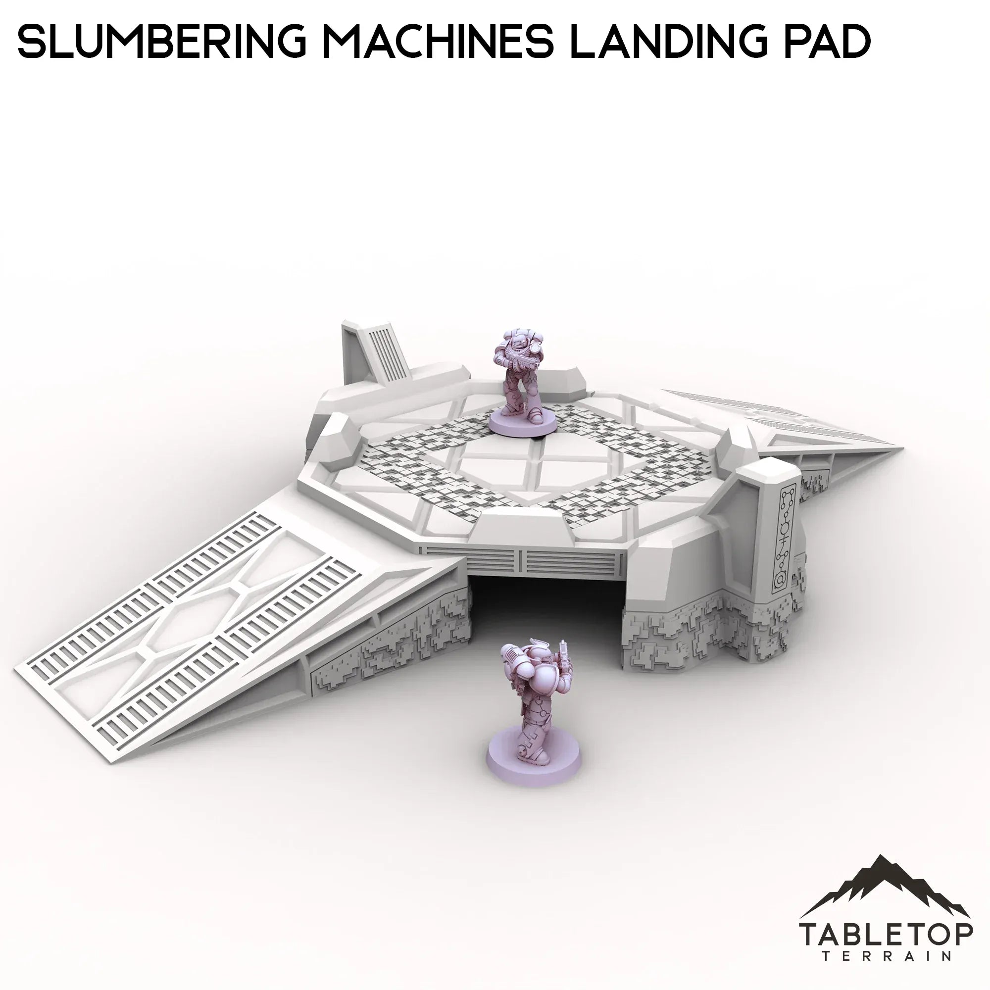 Slumbering Machines Landing Pad