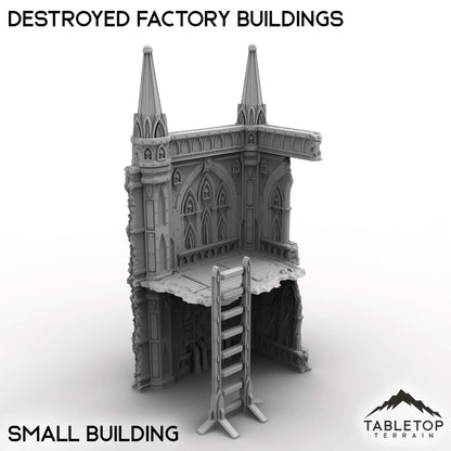 Destroyed Factory Buildings