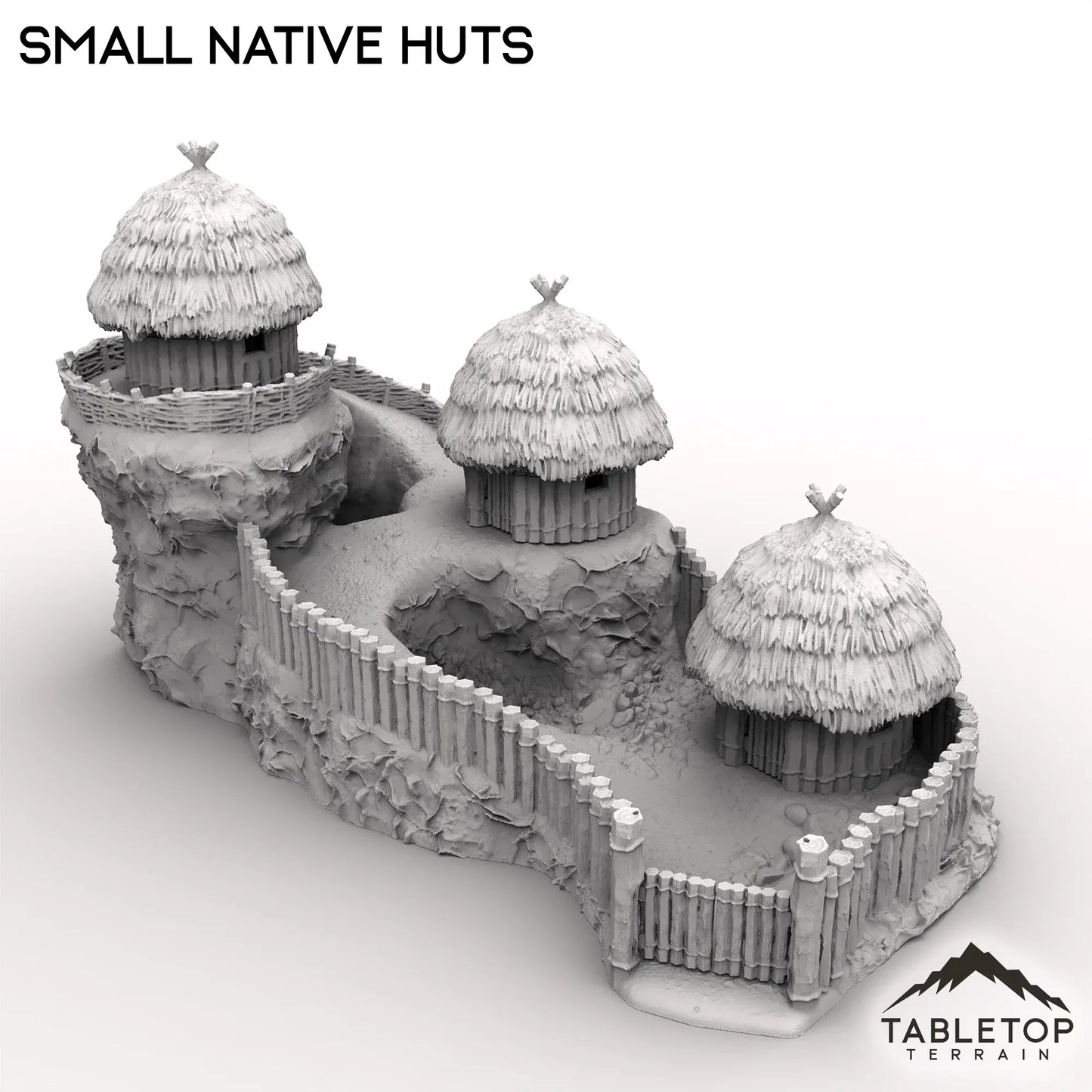 Small Native Huts