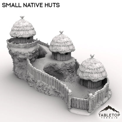 Small Native Huts