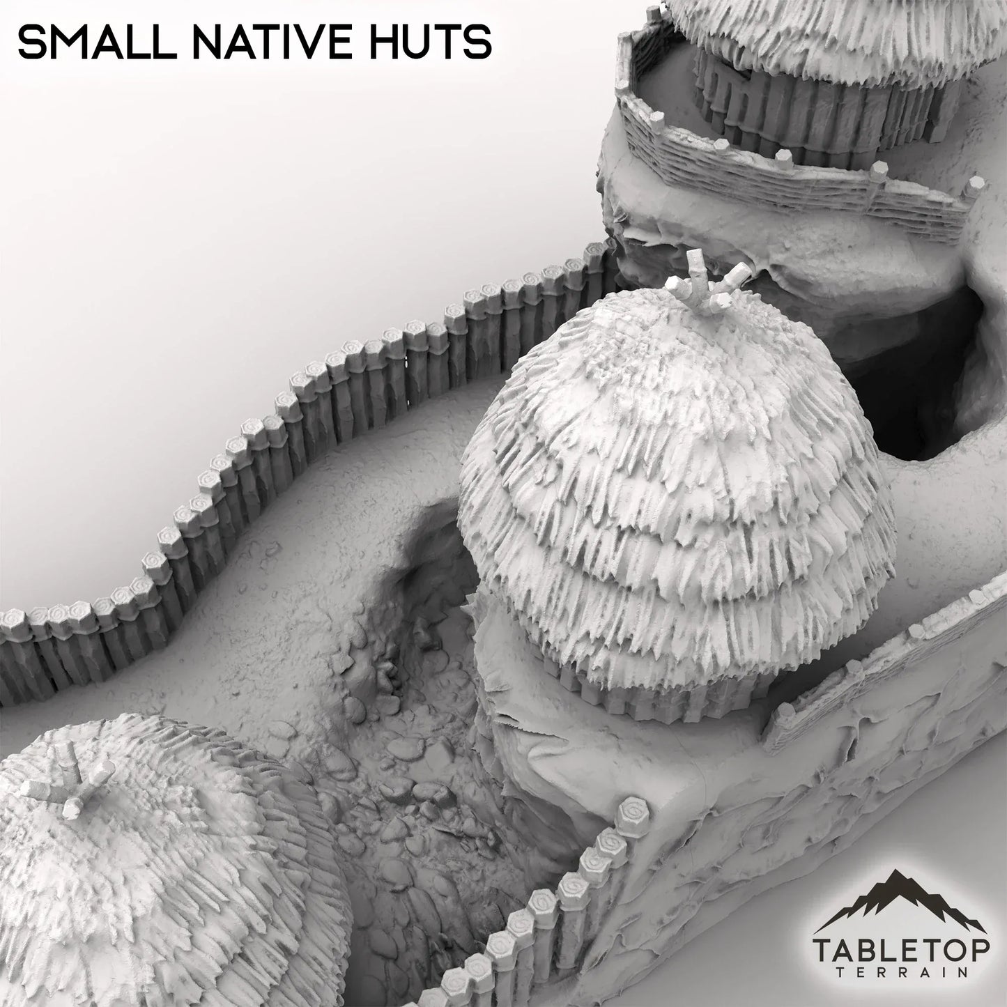 Small Native Huts
