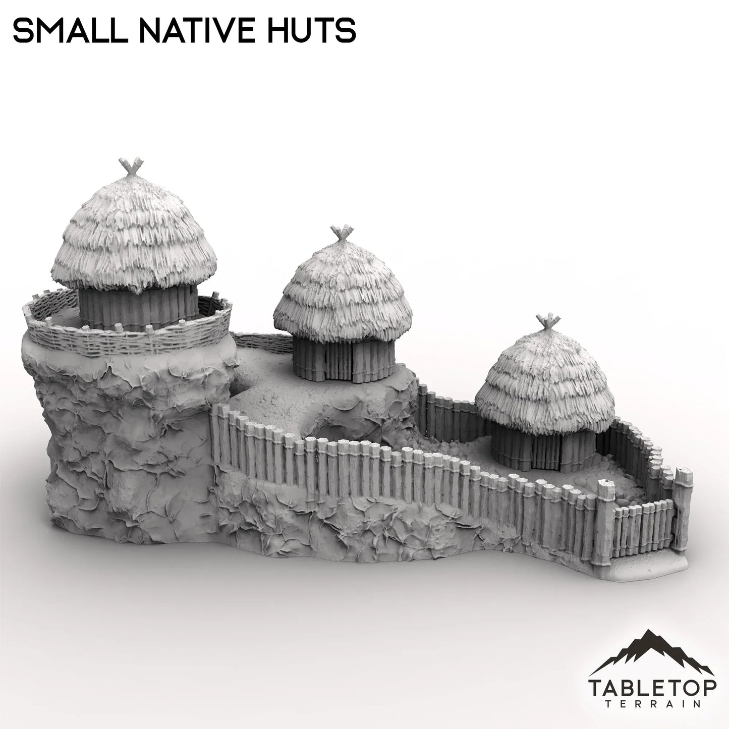 Small Native Huts