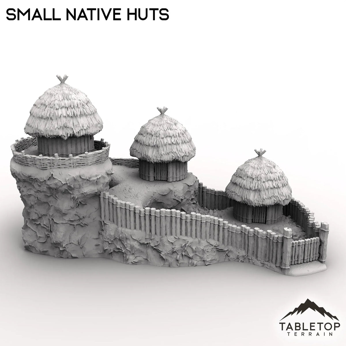 Small Native Huts