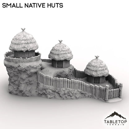Small Native Huts