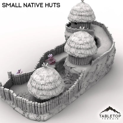 Small Native Huts
