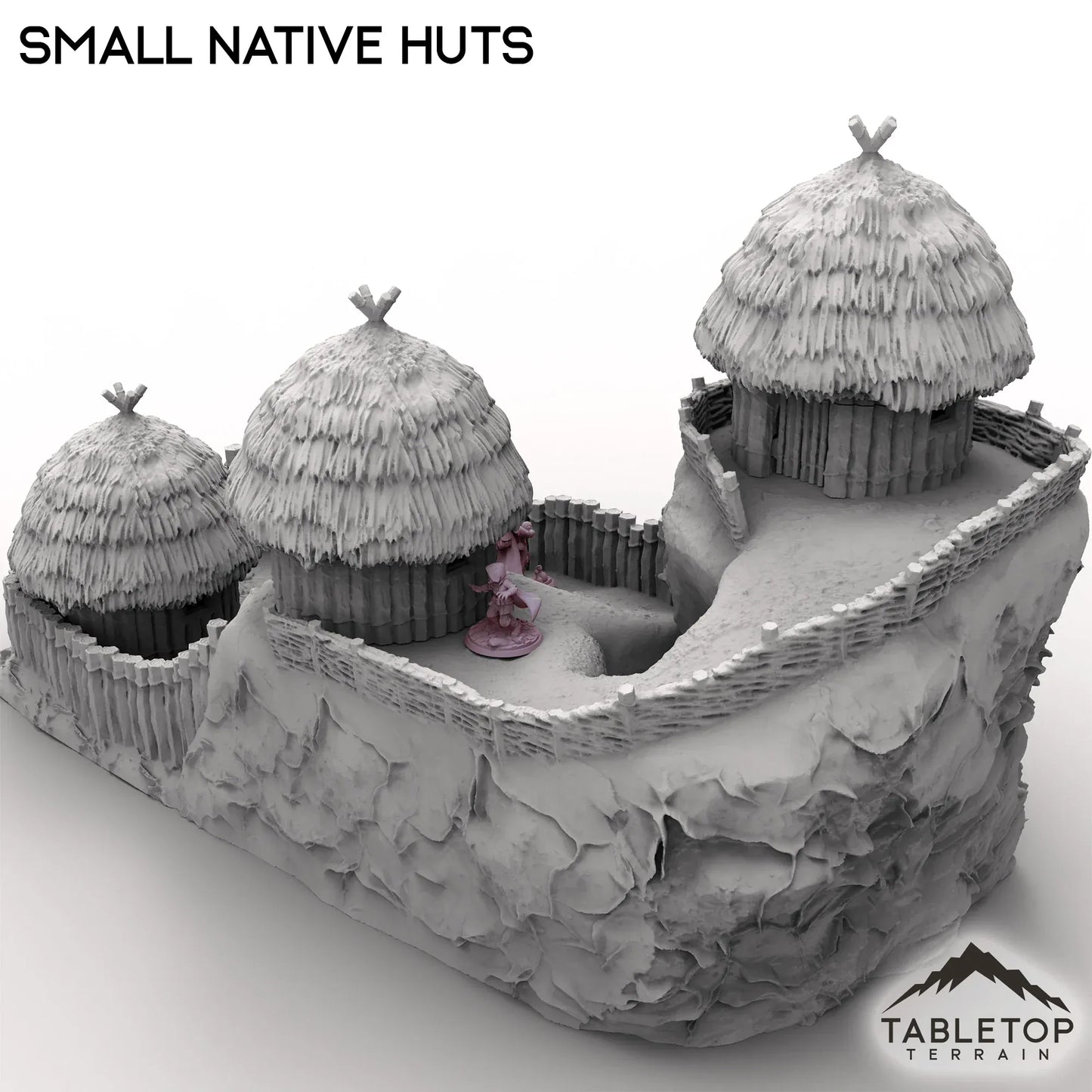Small Native Huts