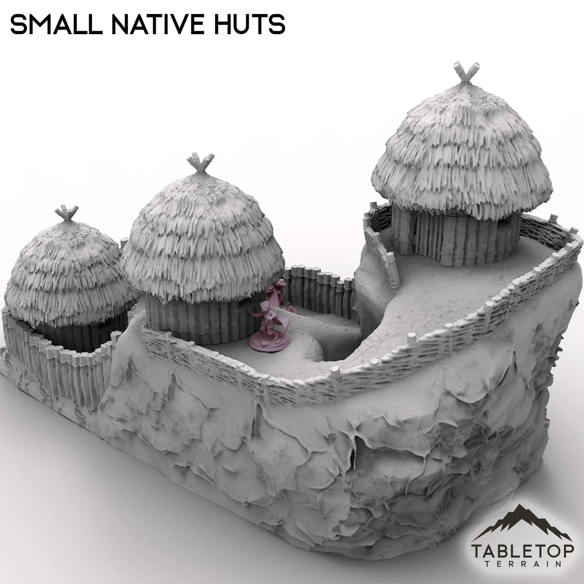 Small Native Huts