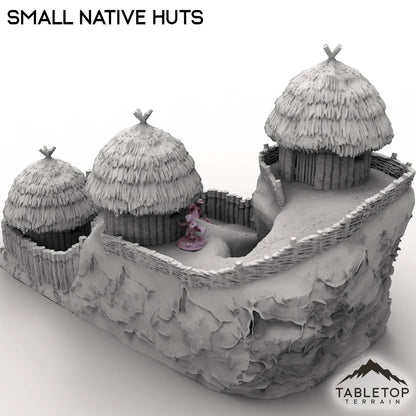 Small Native Huts