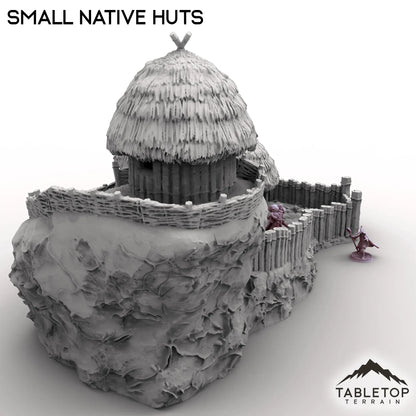 Small Native Huts