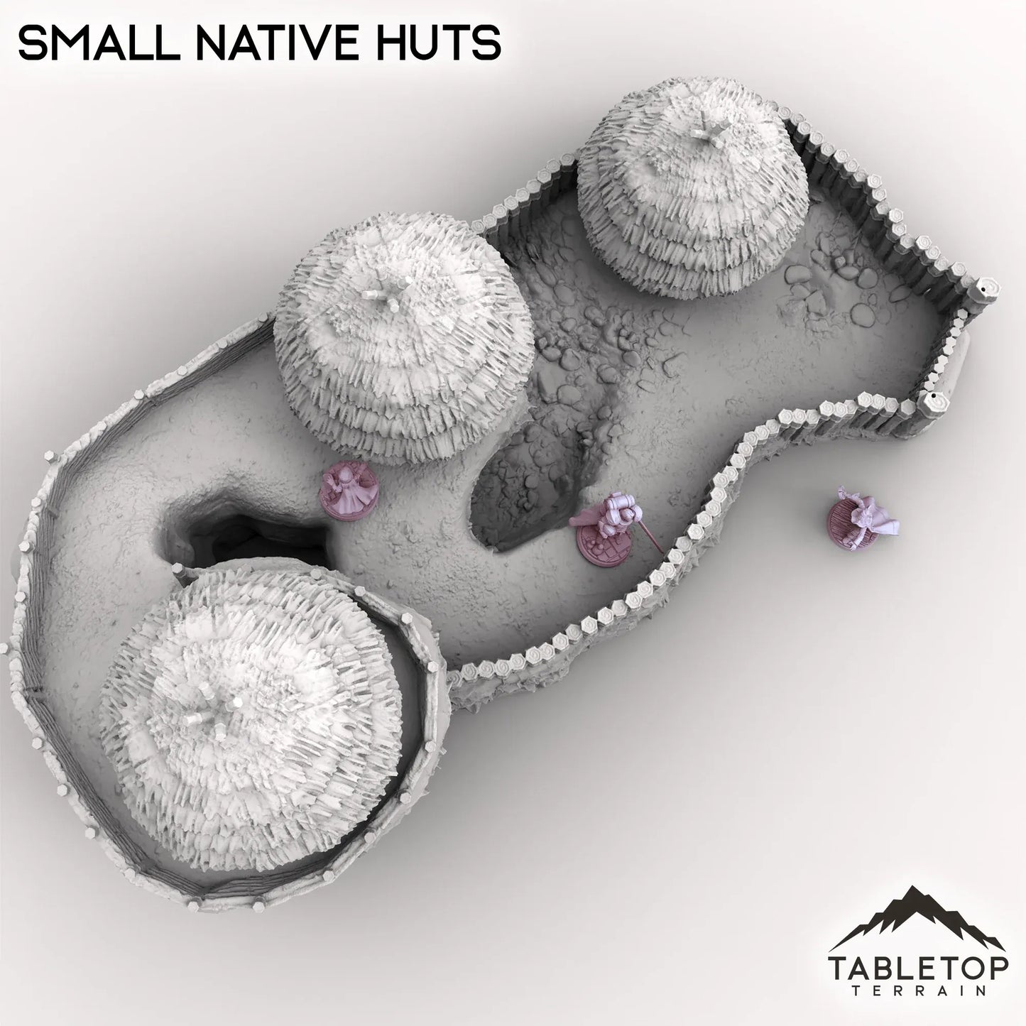Small Native Huts