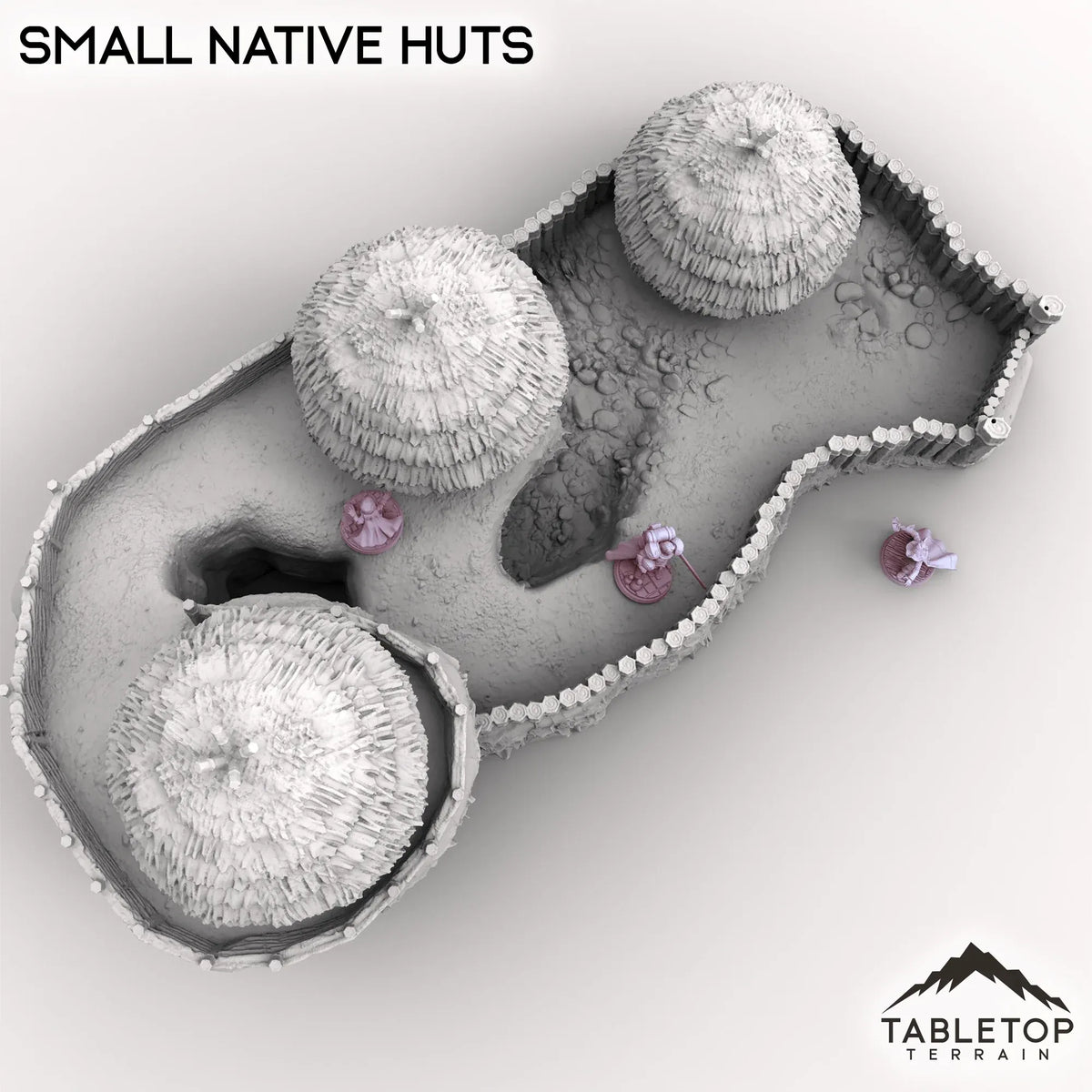 Small Native Huts