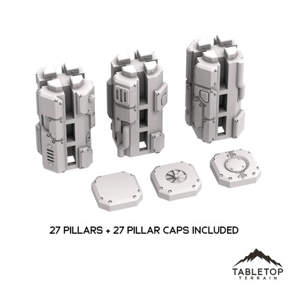 Space Dwarves Mining Ship Boarding Actions Compatible Terrain Set