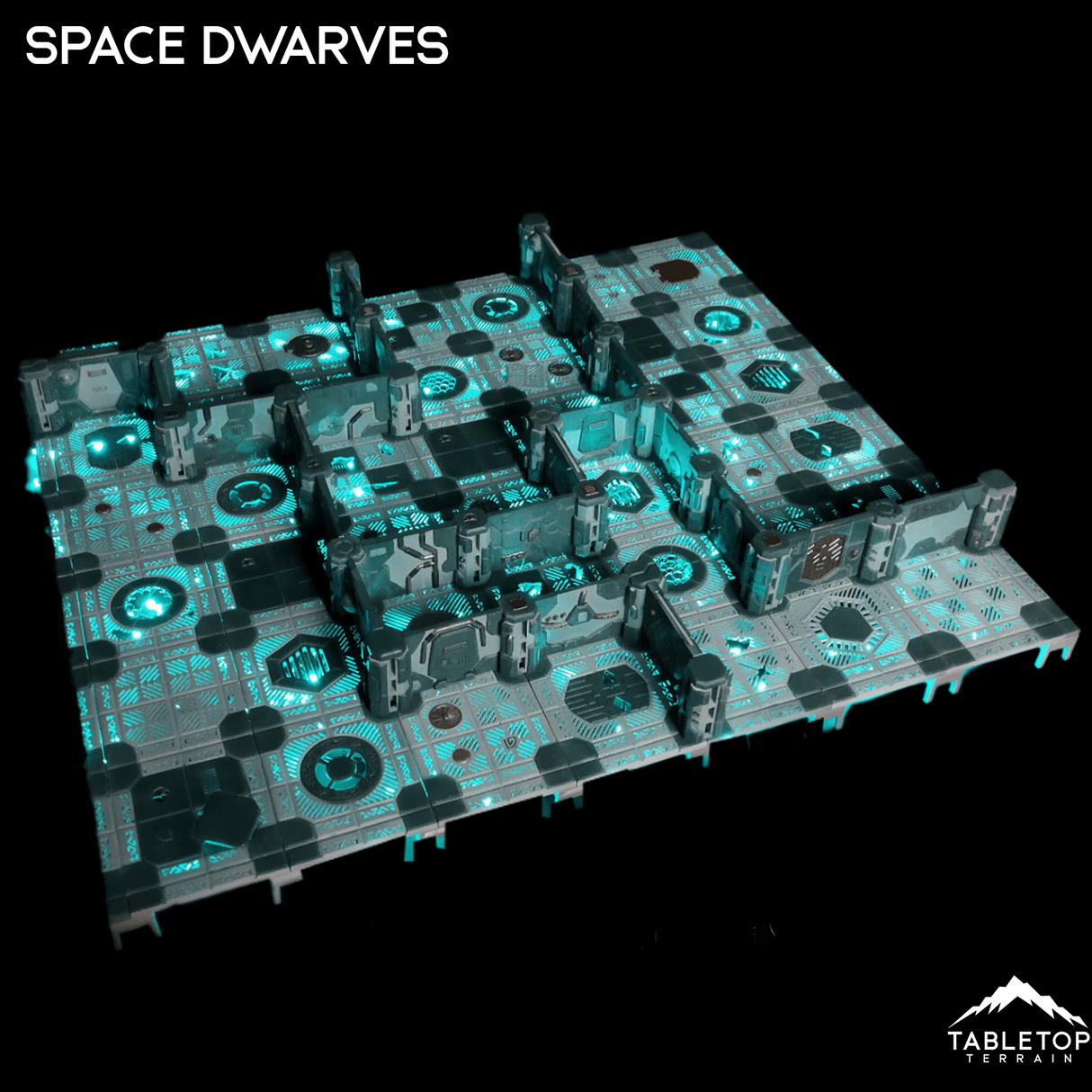 Space Dwarves Mining Ship Boarding Actions Compatible Terrain Set