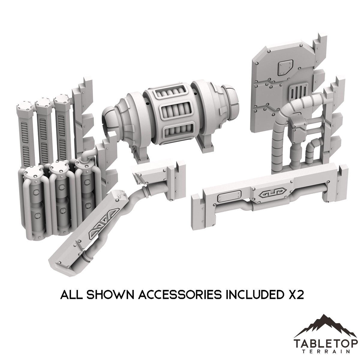 Space Dwarves Mining Ship Boarding Actions Compatible Terrain Set