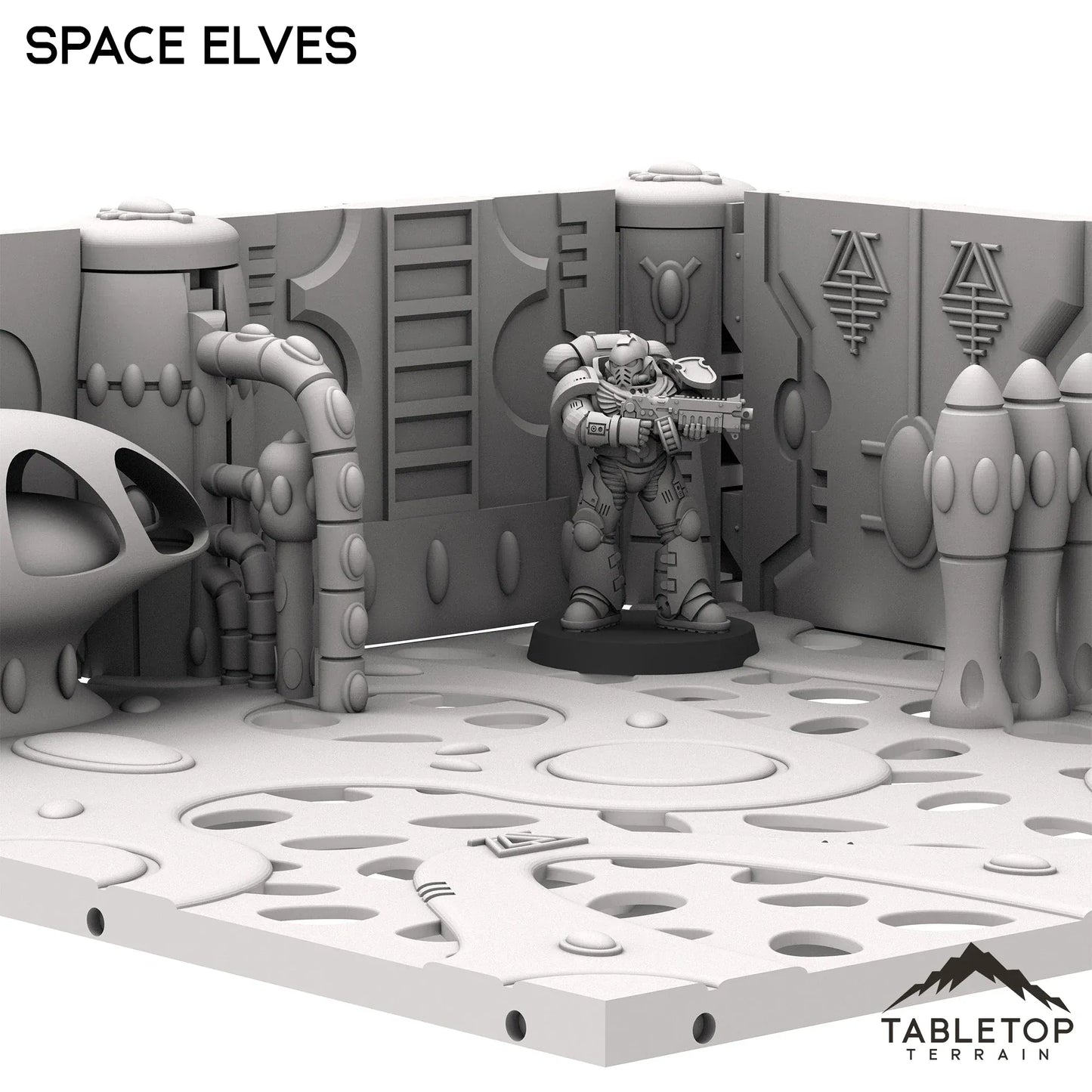 Space Elves Boarding Actions Compatible Terrain Set