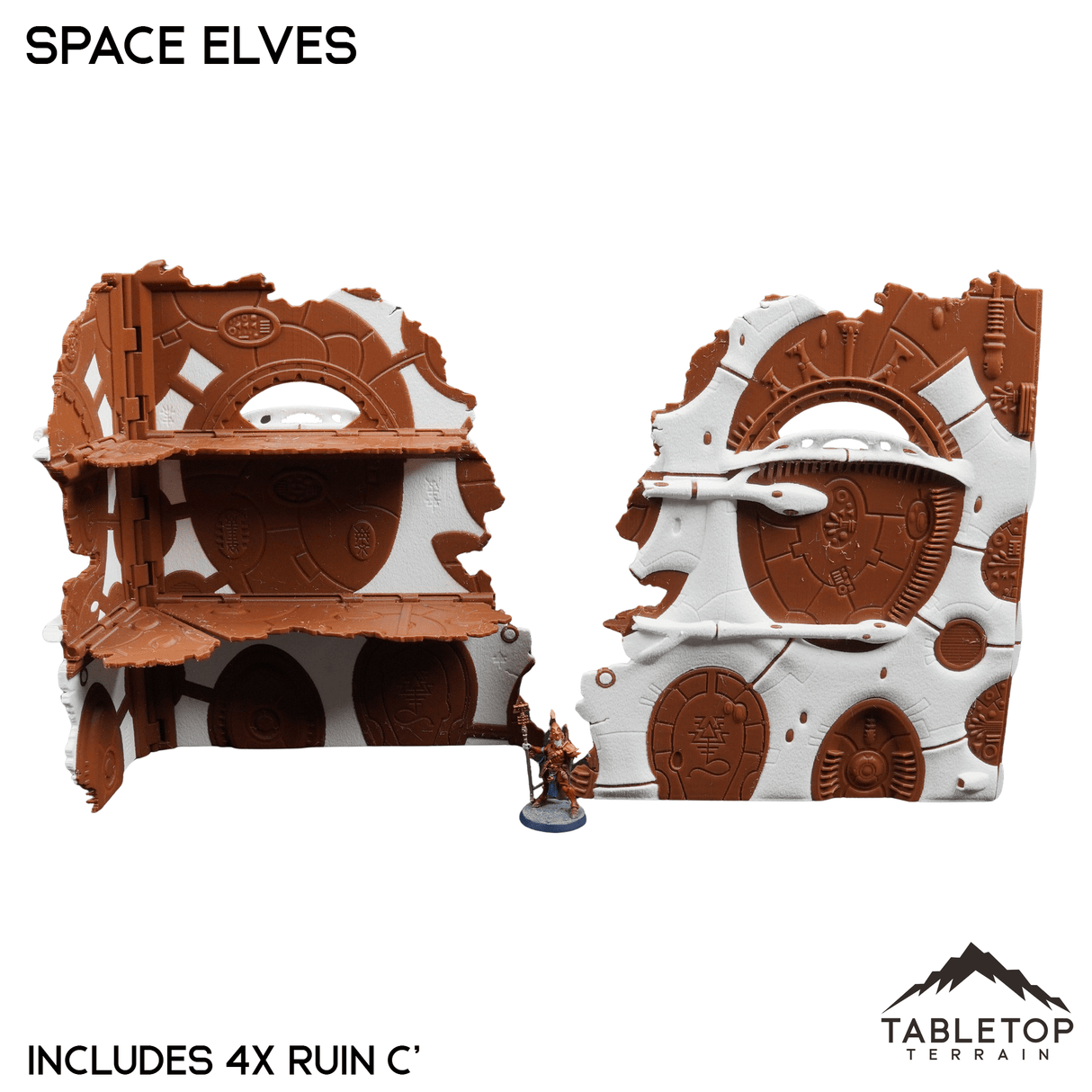 Space Elves Foldable Multicolor 10e Tournament Terrain