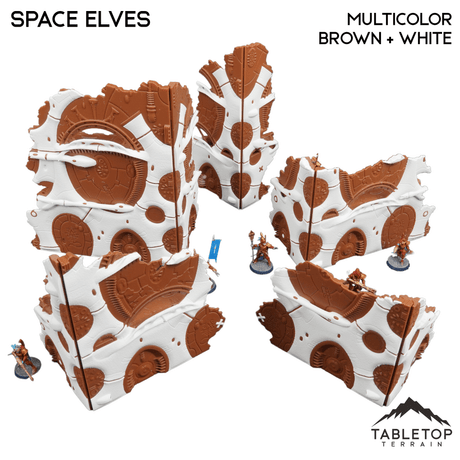 Space Elves Foldable Multicolor 10e Tournament Terrain