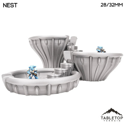 Space Elves Nest - Zanat, The Abandoned World-Ship